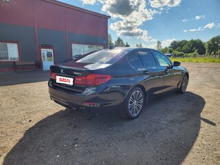 2019 BMW 5 серии 520d VII (G30/G31/G38), чёрный, 3000000 рублей, вид 2
