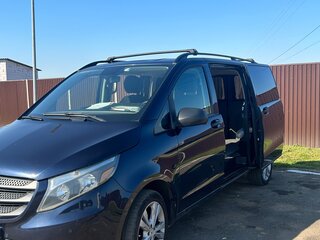 2017 Mercedes-Benz Vito 121 L3 III (W447), синий, 2300000 рублей, вид 4
