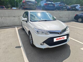 2015 Toyota Corolla Axio XI (E160, E170, E180) Рестайлинг 1, белый, 1000000 рублей, вид 2