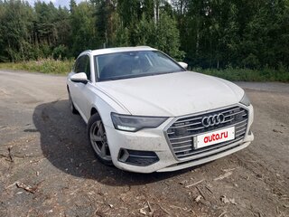 2019 Audi A6 40 TDI V (C8), белый, 3300000 рублей, вид 2