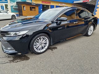 2018 Toyota Camry VIII (XV70), чёрный, 3200000 рублей, вид 5