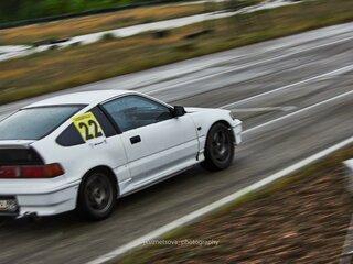 1989 Honda CR-X II, белый, 700000 рублей, вид 4