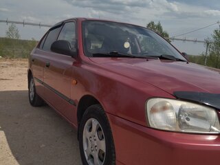 2006 Hyundai Accent ТагАЗ II, красный, 270000 рублей, вид 1