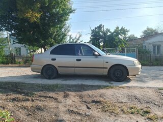 2006 Hyundai Accent ТагАЗ II, бежевый, 490000 рублей, вид 2