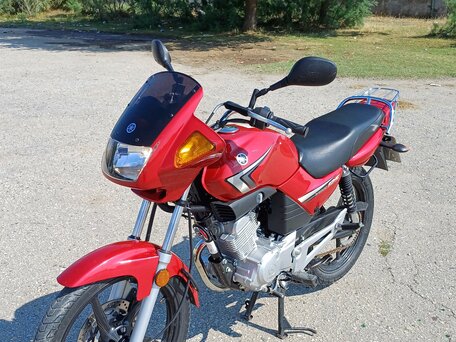 2012 Yamaha YBR125, красный, 255000 рублей, вид 2
