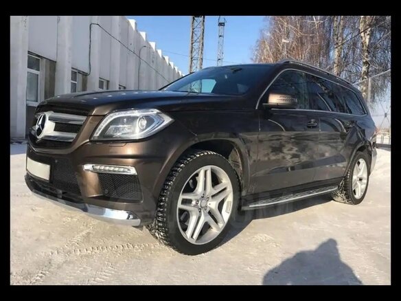 2014 Mercedes-Benz GL-Класс 400 II (X166), коричневый, 3700000 рублей - вид 8