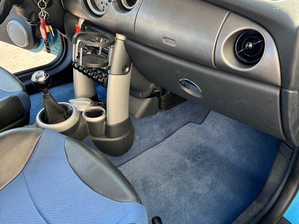 2004 Mini Hatch Cooper S I (R50), синий, 1065000 рублей - вид 20