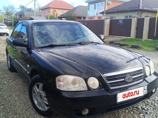 2004 Kia Magentis I Рестайлинг, чёрный, 360000 рублей, вид 2