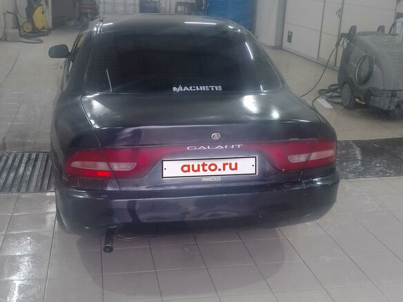 1994 Mitsubishi Galant VII, чёрный, 155000 рублей - вид 6