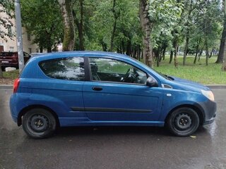 2008 Chevrolet Aveo I Рестайлинг, синий, 400000 рублей, вид 4