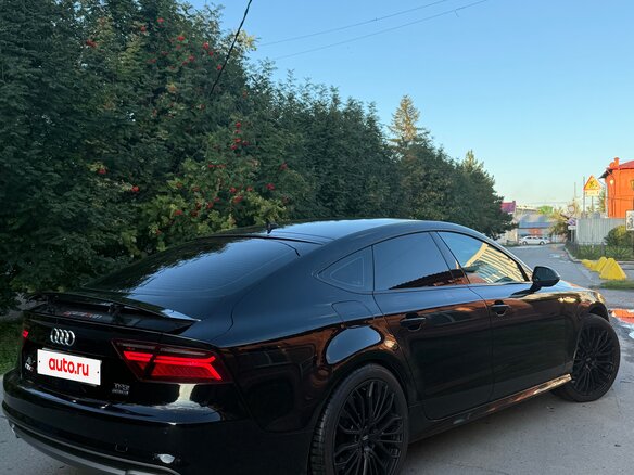 2014 Audi A7 I (4G) Рестайлинг, чёрный, 2575000 рублей - вид 7