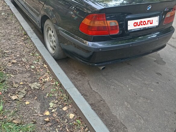 2002 BMW 3 серии 318i IV (E46) Рестайлинг, чёрный - вид 5
