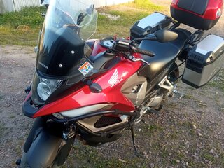 2012 Honda VFR 800X (Crossrunner), красный, 690000 рублей, вид 3