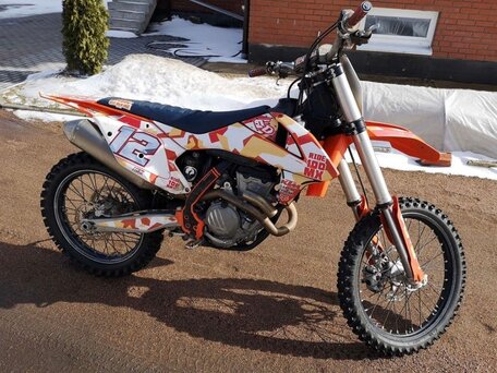 2016 KTM 350 SX F, оранжевый, 350000 рублей, вид 3