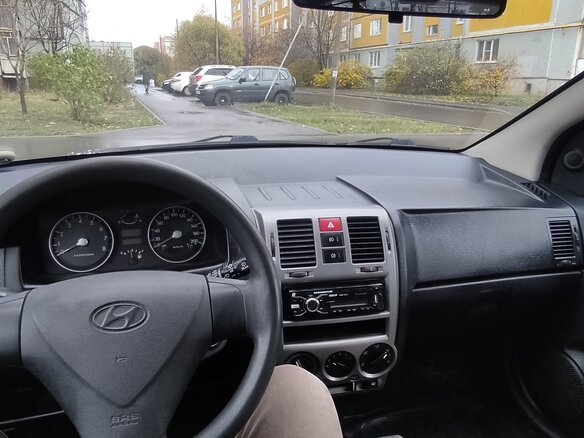 2005 Hyundai Getz I, чёрный, 270000 рублей - вид 8