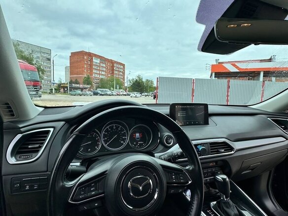 2019 Mazda CX-9 II, синий, 3150000 рублей - вид 8