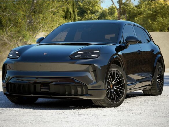2026 Porsche Cayenne Electric IV, серый - вид 1