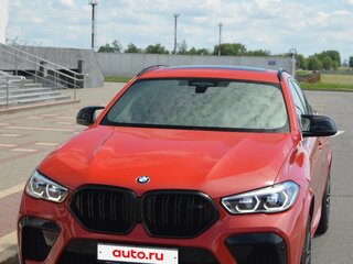 2020 BMW X6 M Competition III (F96), красный, 7900000 рублей, вид 3