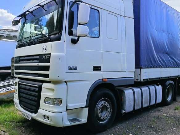 2011 DAF XF 105, белый, 3150000 рублей