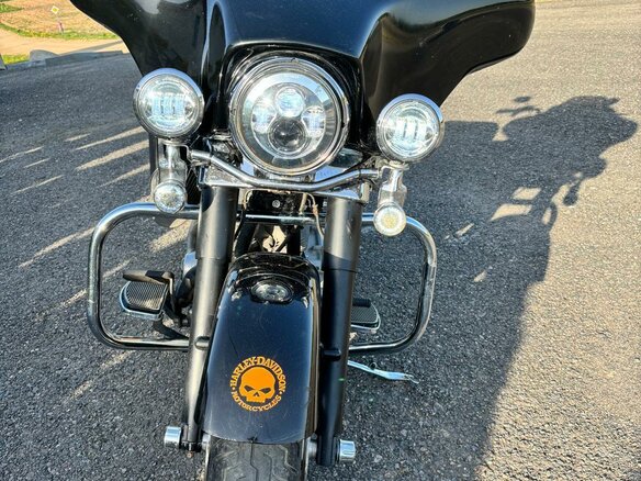 2007 Harley-Davidson Electra Glide, чёрный, 595000 рублей - вид 6