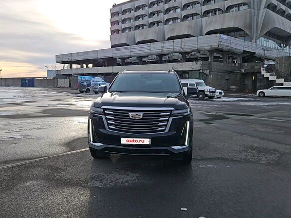 2021 Cadillac Escalade V, чёрный - вид 1