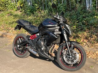 2015 Kawasaki ER-6N, чёрный, 470000 рублей, вид 2