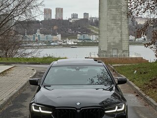 2020 BMW 5 серии 530i xDrive VII (G30/G31/G38) Рестайлинг, чёрный, 5200000 рублей, вид 1