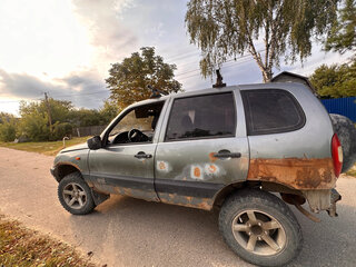 2008 Chevrolet Niva I, серый, 110000 рублей, вид 4