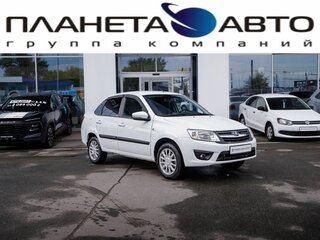 2015 Lada (ВАЗ) Granta I, белый, 480000 рублей, вид 1