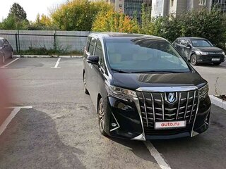 2021 Toyota Alphard III Рестайлинг, чёрный, 6500000 рублей, вид 1