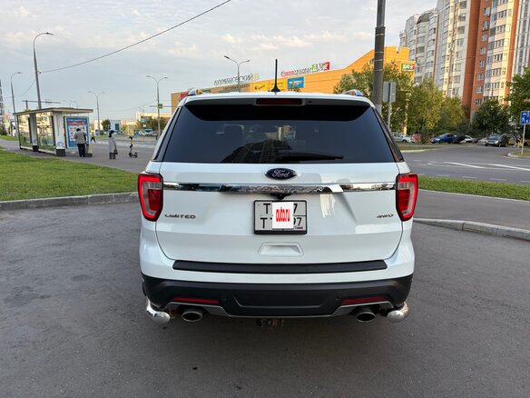 2018 Ford Explorer V Рестайлинг 2, белый - вид 4