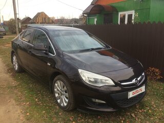 2014 Opel Astra J Рестайлинг, коричневый, 660000 рублей, вид 1