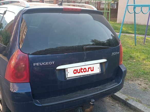 2003 Peugeot 307 5-speed I, синий, 300000 рублей - вид 3