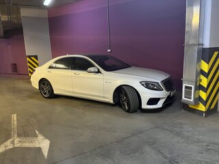 2014 Mercedes-Benz S-Класс AMG 63 AMG Long III (W222, C217), белый, 6050000 рублей, вид 2