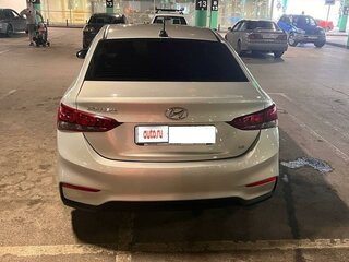 2019 Hyundai Solaris II, бежевый, 1300000 рублей, вид 4