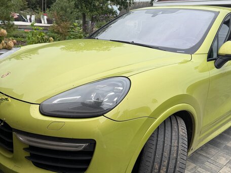 2015 Porsche Cayenne Turbo II Рестайлинг (958), зелёный, 6000000 рублей, вид 3