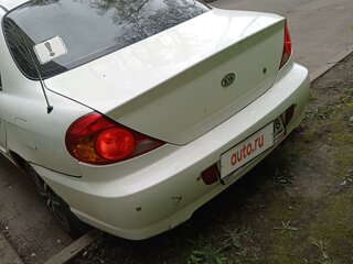 2008 Kia Spectra I Рестайлинг 2, белый, 325000 рублей, вид 4