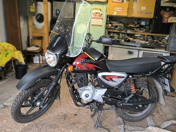 2022 Bajaj Boxer BM 150X, чёрный, 140000 рублей