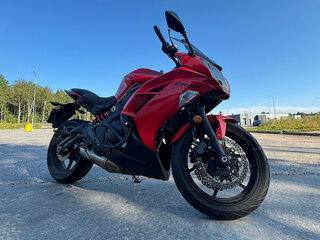 2012 Kawasaki ER-6F (Ninja 650R), красный, 550000 рублей, вид 1