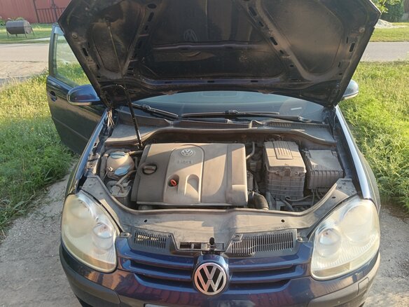2006 Volkswagen Golf V, синий, 499000 рублей - вид 11