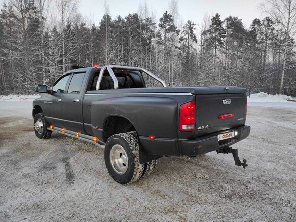 2004 Dodge RAM III (DR/DH), чёрный, 3300000 рублей - вид 10