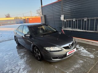 2006 Mazda 6 I (GG) Рестайлинг, серый, 480000 рублей, вид 4