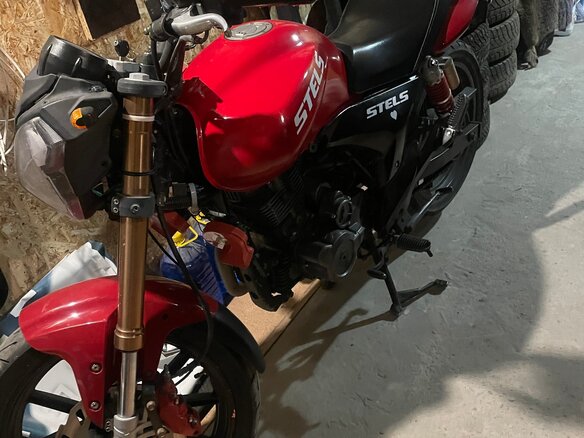 2013 Stels Flame 200, красный, 90000 рублей - вид 4