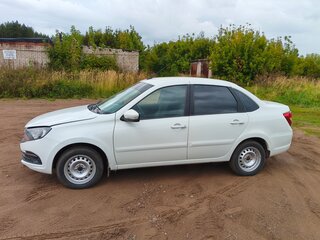 2019 Lada (ВАЗ) Granta I Рестайлинг, белый, 420000 рублей, вид 4