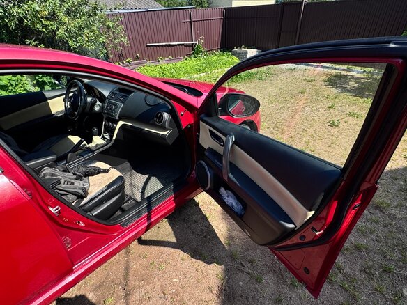 2008 Mazda 6 II (GH), красный, 519000 рублей - вид 9