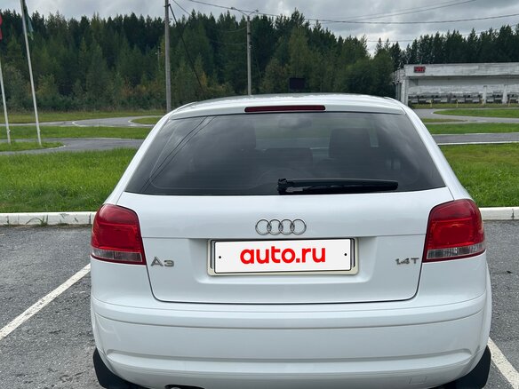 2007 Audi A3 II (8P) Рестайлинг 1, белый, 630000 рублей - вид 6