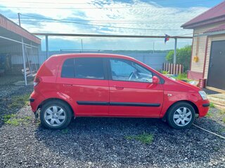 2004 Hyundai Getz I, красный, 410000 рублей, вид 2