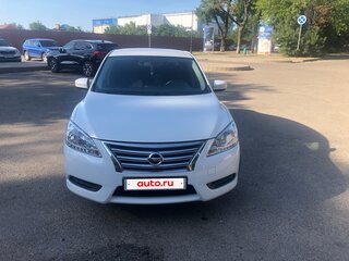 2015 Nissan Sentra VII (B17), белый, 1130000 рублей, вид 2