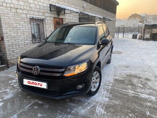 2012 Volkswagen Tiguan I Рестайлинг, чёрный, 1450000 рублей, вид 4