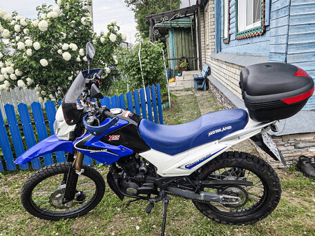 2015 Motoland Enduro 250, синий, 85000 рублей, вид 1